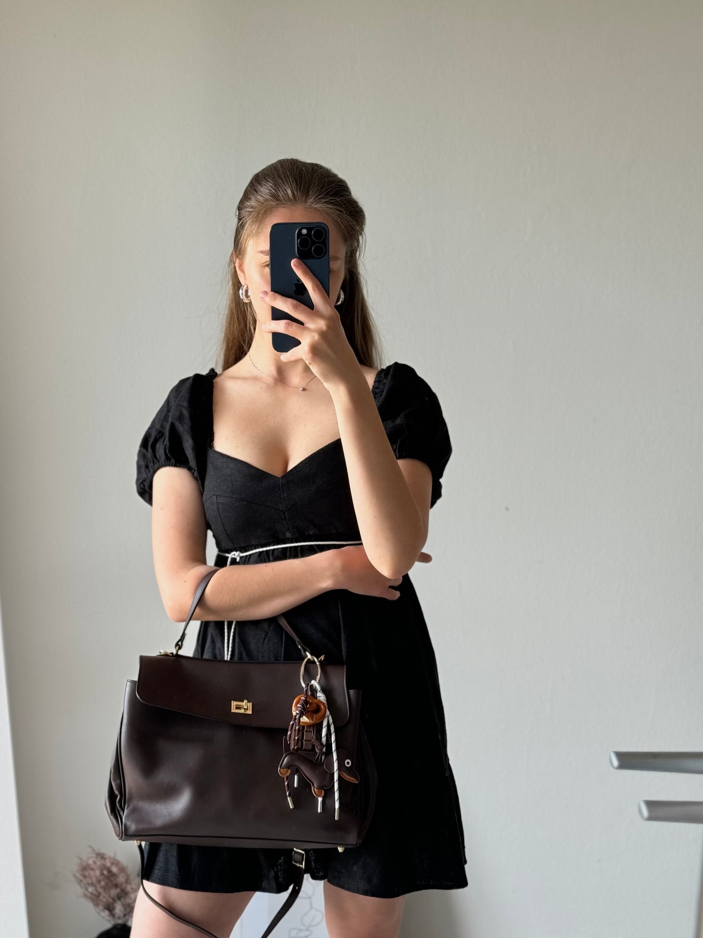 Elegancka torebka damska z naturalnej skóry, Włochy